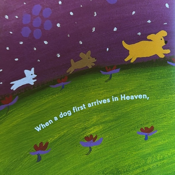 3/$20💕 DOG HEAVEN book great for explaining grief to kids, pet passing - Picture 6 of 10